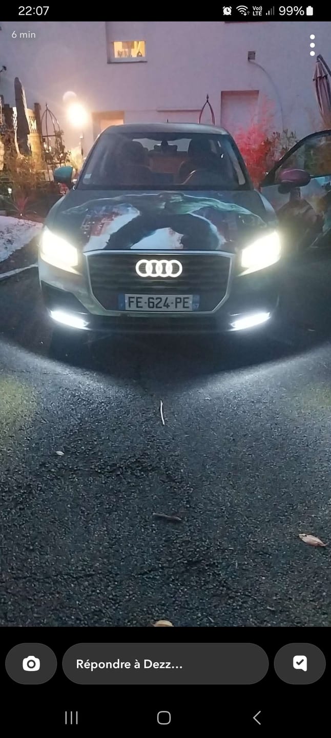 Customer photo review of Logo Audi Avant Lumineux Led
