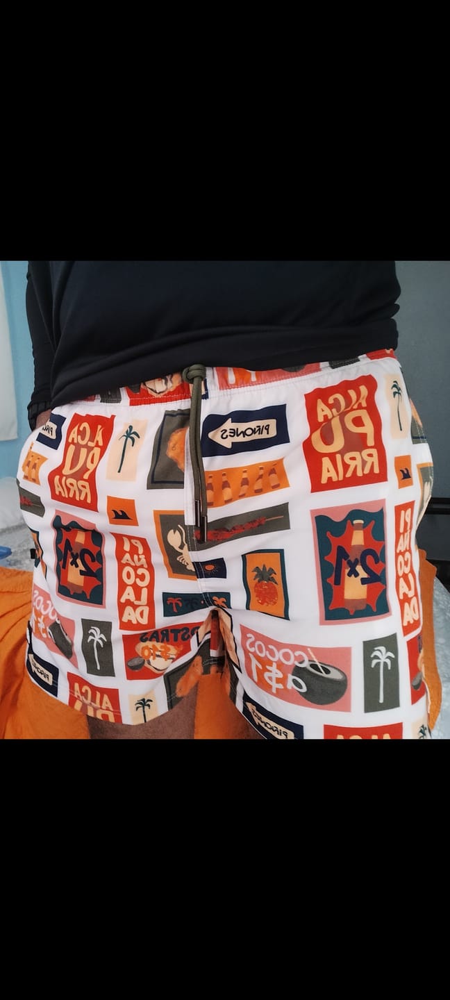 Customer photo review of PIÑONES SWIM SHORT