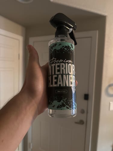 Customer photo review of PREMIUM INTERIOR CLEANER
