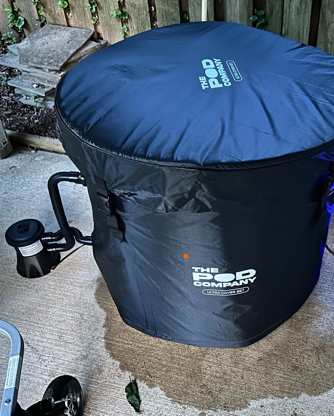 Customer photo review of Pod Water Filter Unit