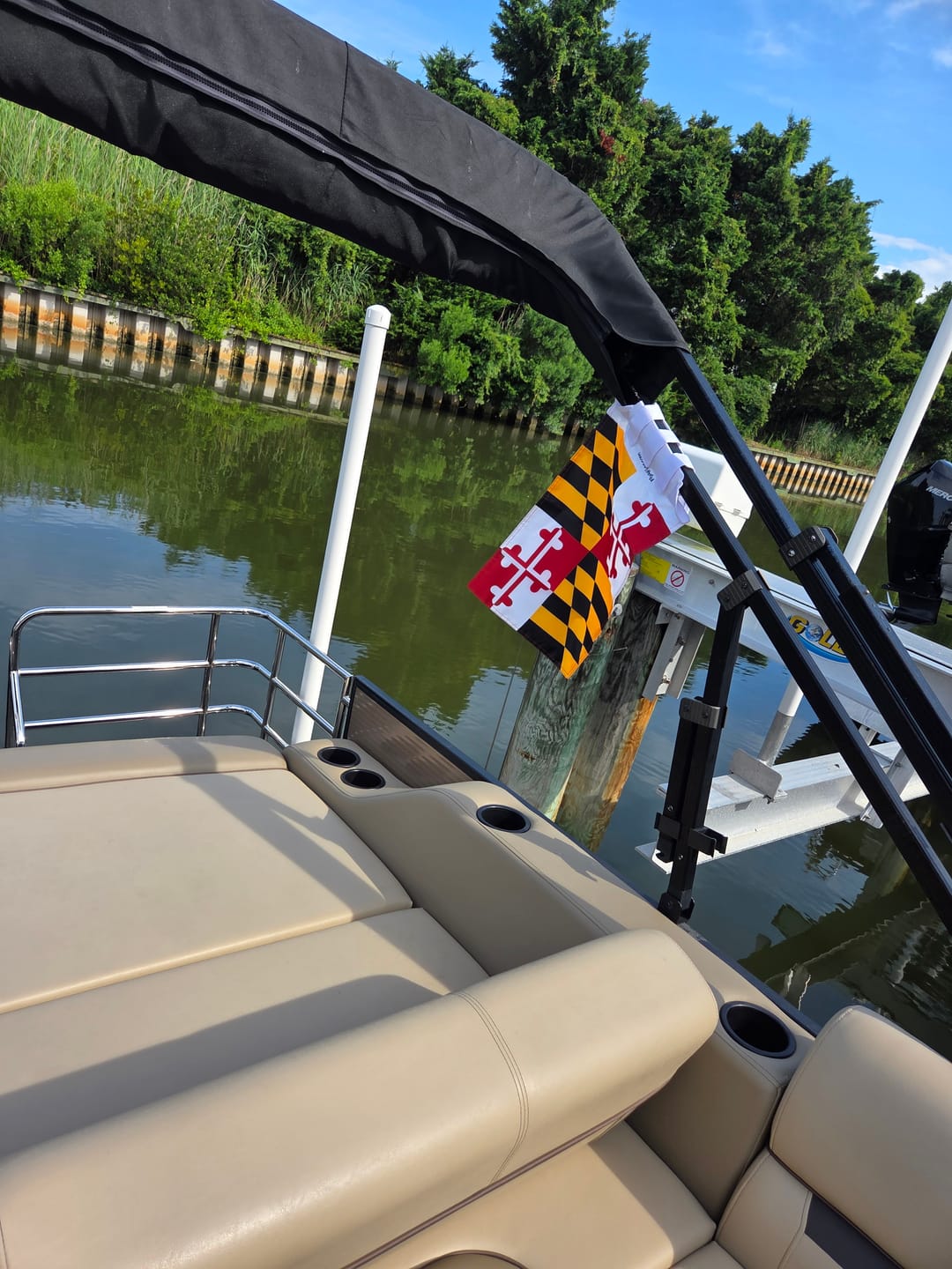 Customer photo of the Maryland State Flag