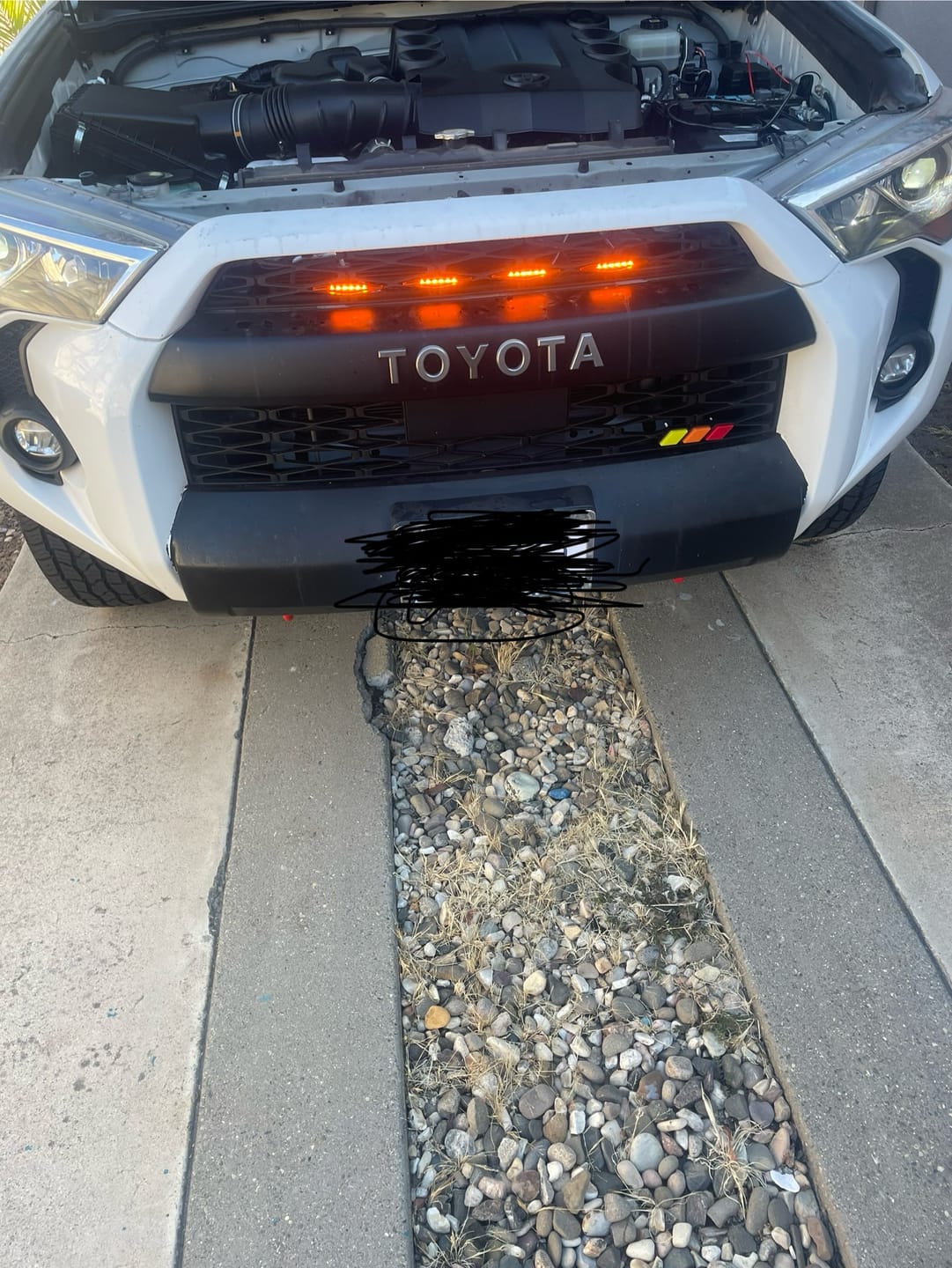 Customer photo review of Raptor LED Lights Kit for 4Runner (2014-2024)