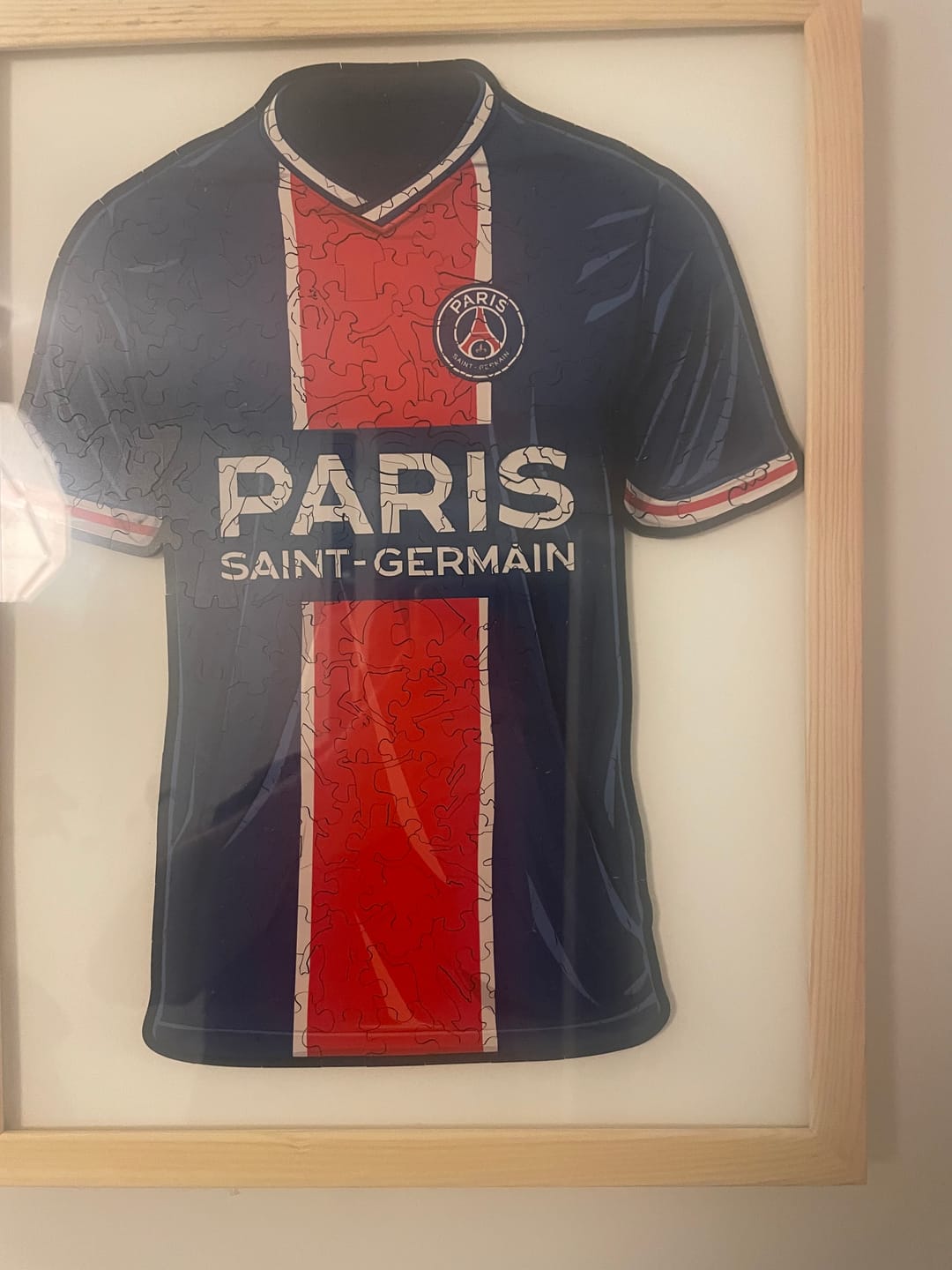 Customer photo review of Maillot PSG® - Puzzle en Bois