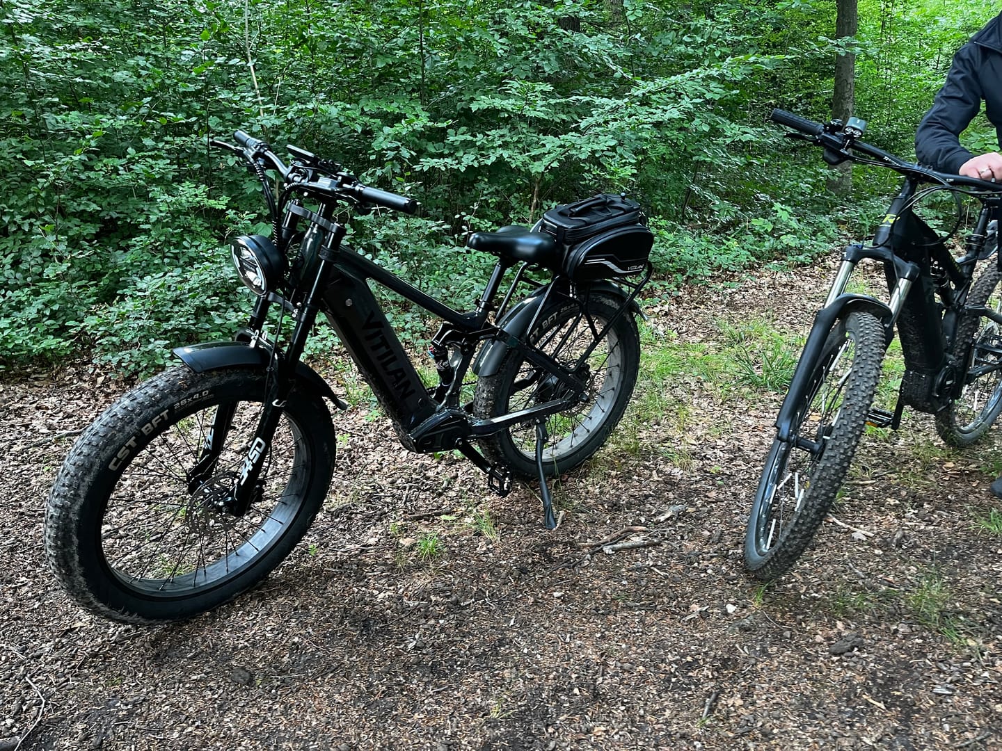 Customer photo review of T7 Full Suspension Mountain E-bike