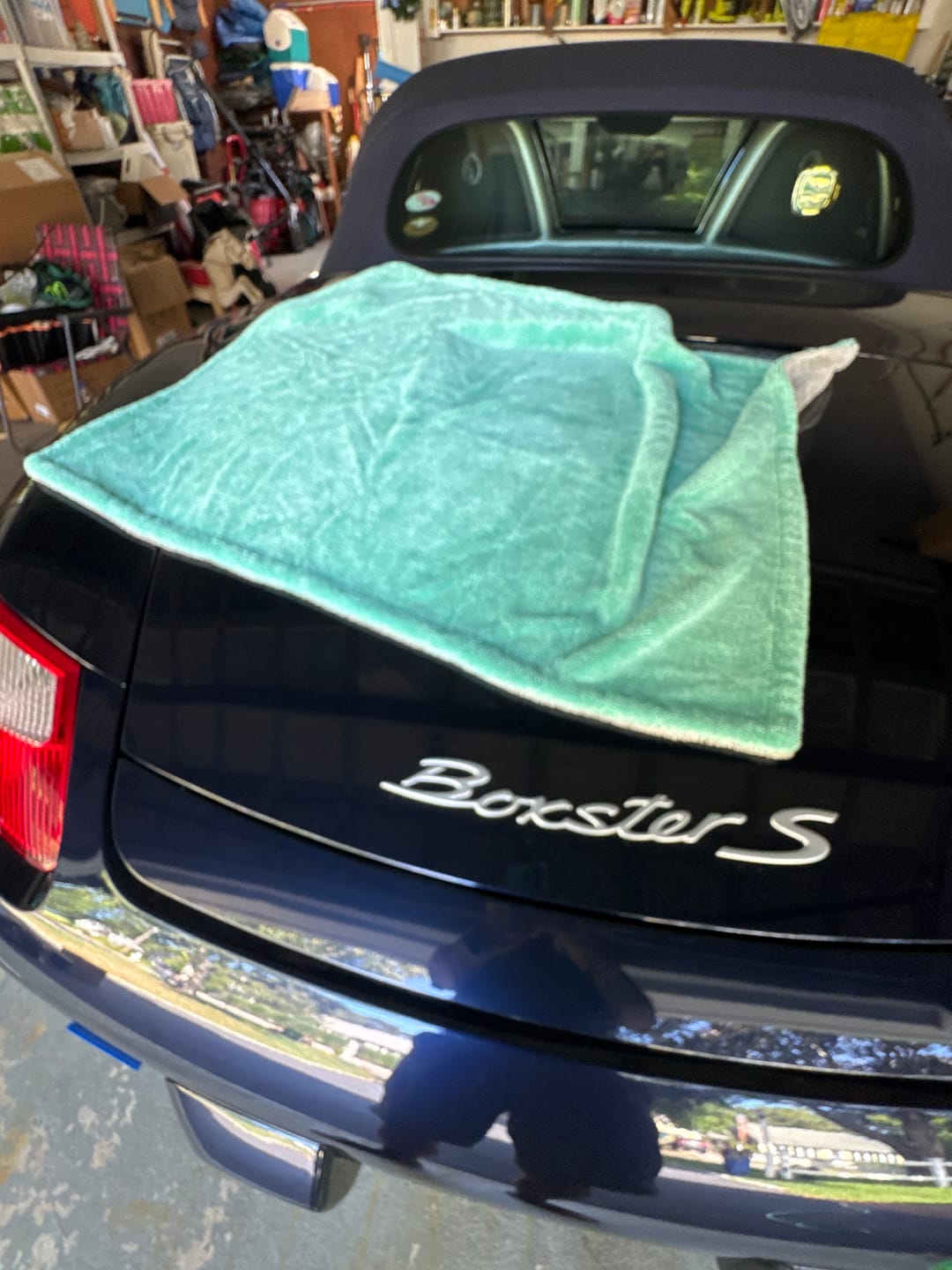 Customer photo review of Twisted Loop Large Drying Towel