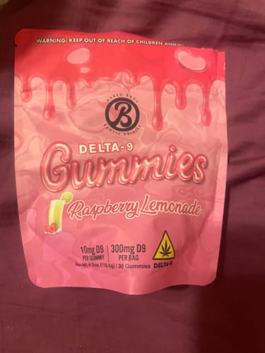 Customer photo review of GUMMIES - RASPBERRY LEMONADE