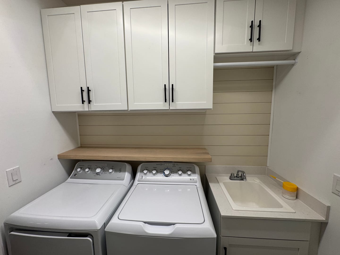 Customer photo review of Maple Floating Shelves