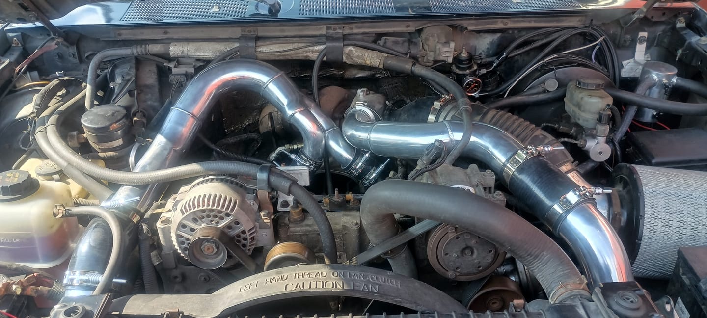 Customer photo review of OBS Intercooler Kit