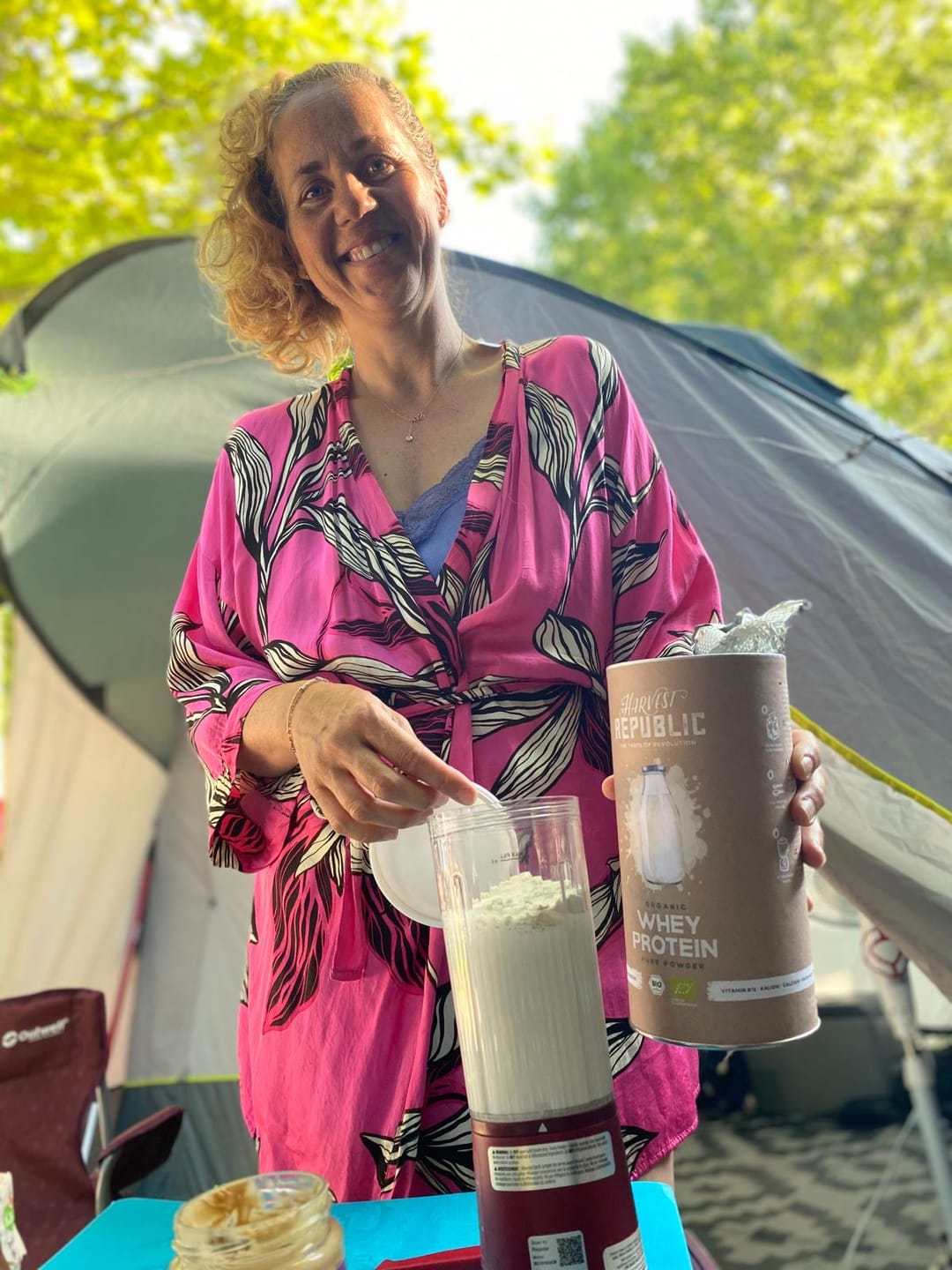 Customer photo review of Whey Protein - Natural