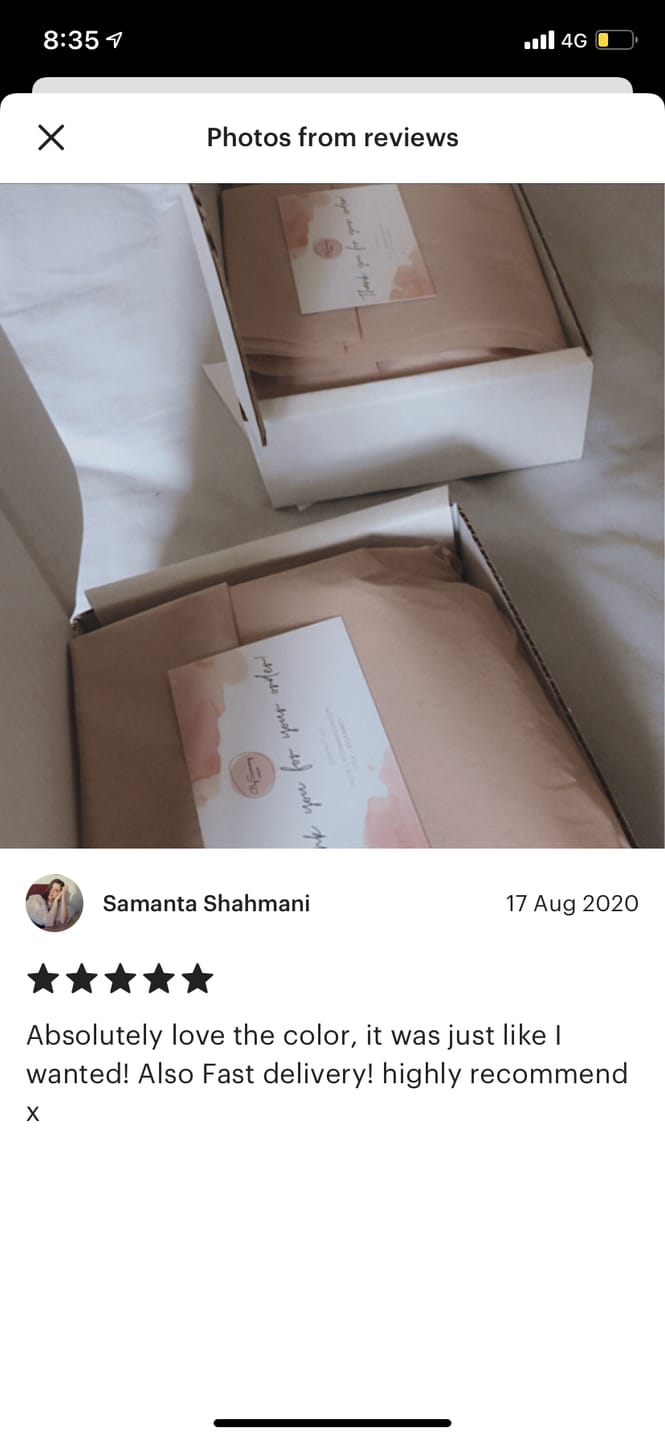 Customer photo review of Quaintrelle Square Gold/Silver Link 22*24mm
