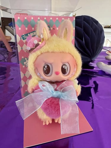 Customer photo review of The Monsters Labubu Let's Checkmate Series Vinyl Plush Hanging Card