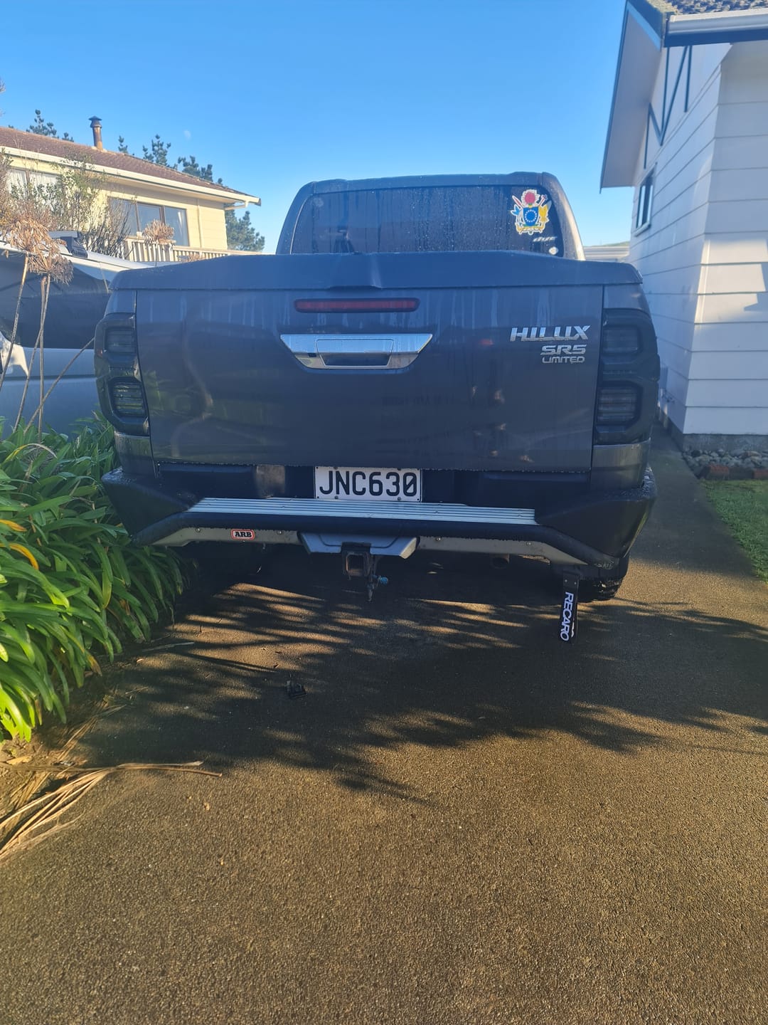 Customer photo review of Aftermarket LED Tail Lights for Toyota Hilux N80 (2016-2024)