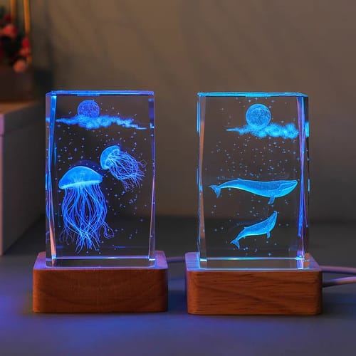 Customer photo review of Cloudray UV-P Pro Series 5-in-1 5W 10W 15W UV Laser Water-Cooled Autofocus 3D, 2.5D, Inner & Surface Engraver compatible with Lightburn