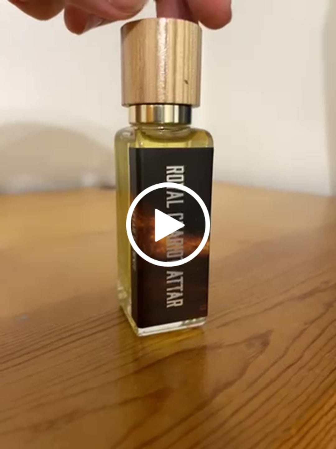 Customer video review of Royal Chariot Attar