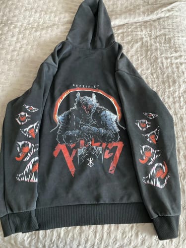 Customer photo review of Gothic Y2K Oversized Hoodie
