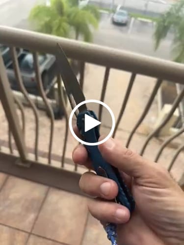 Eric E. review of MSI Tri Grip AP Blue Ram-Lok Knife SW 3.9" image 1 out of 1