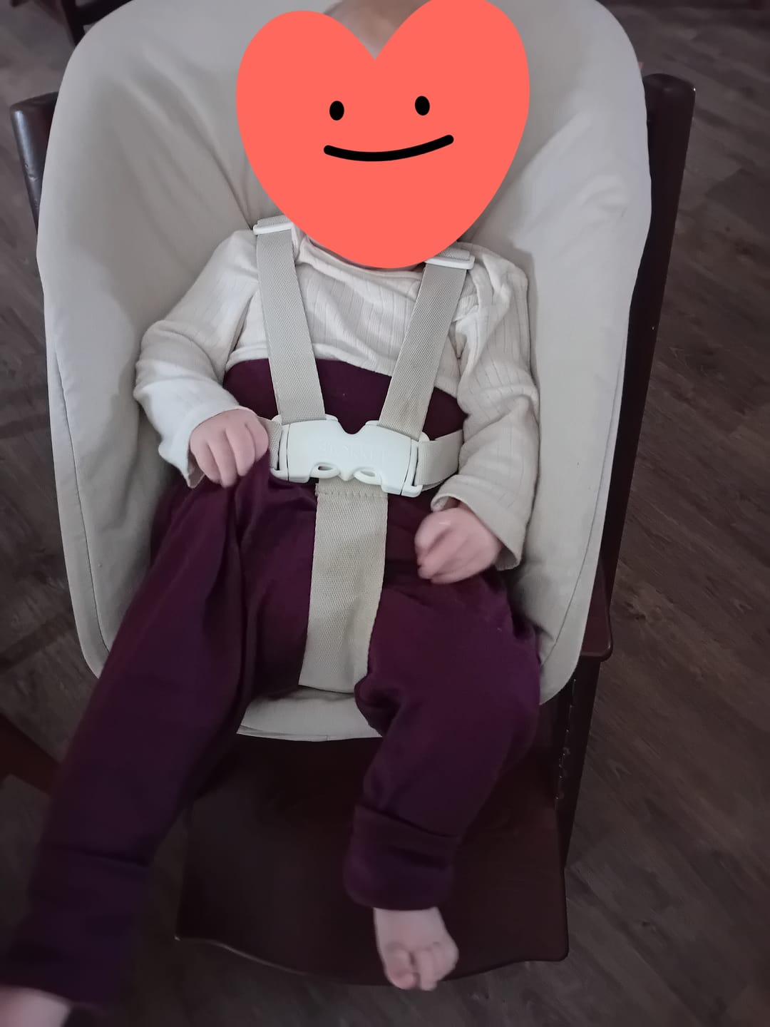 Customer photo review of Baby Mitwachshose Sommermerino
