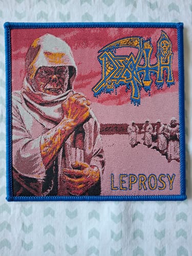 Customer photo review of Death - Leprosy -  Square Patch