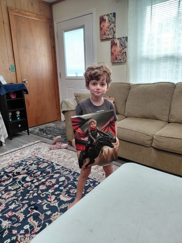 Customer photo review of The Dragon Rider