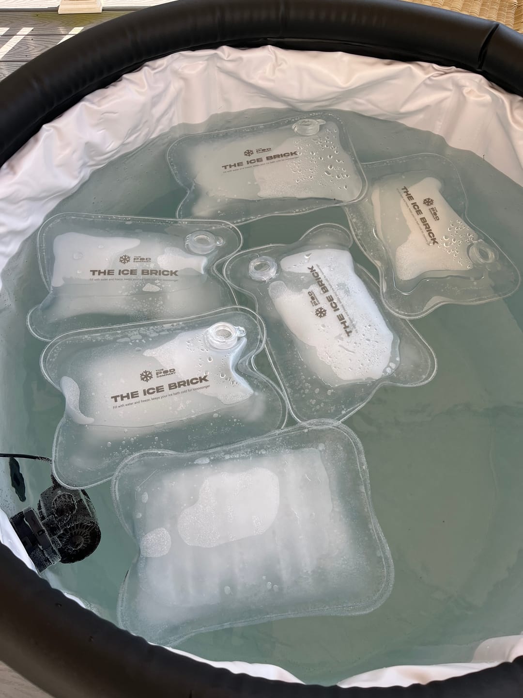Customer photo review of The Ice Brick