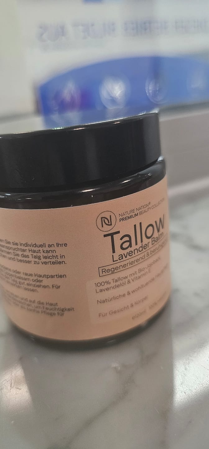 Customer photo review of Tallow Rindertalg Creme Lavendel – 100% natürliche Hautpflege Unparfümiert