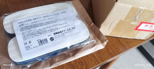 Customer photo review of Zori Japonaises Asanoha