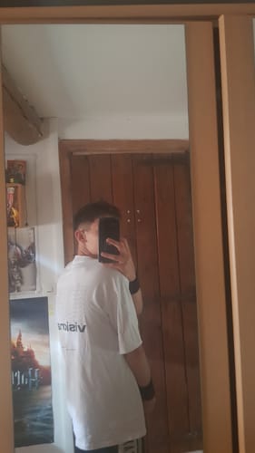 Customer photo review of Oversized T-shirt VSNRY (White)