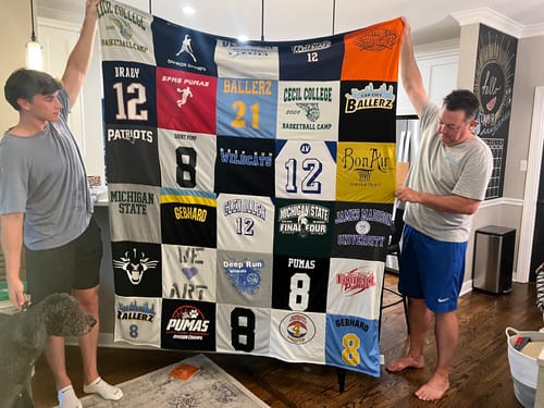 undefined review of Premium T Shirt Quilt image 1 out of 1