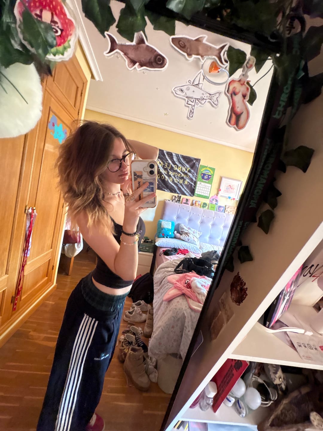 Customer photo review of Aelfric Eden Double Waist Baggy Sweatpants