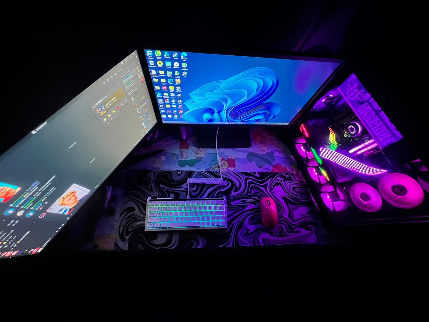 Customer photo review of IQUNIX EZ60/EZ63 Magnetic Switch Gaming HE Keyboard