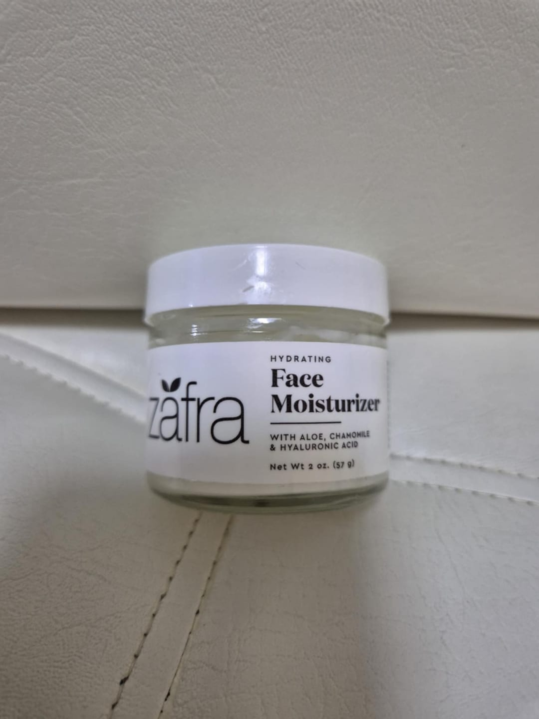 Customer photo review of Zafra Hydrating Face Moisturizer