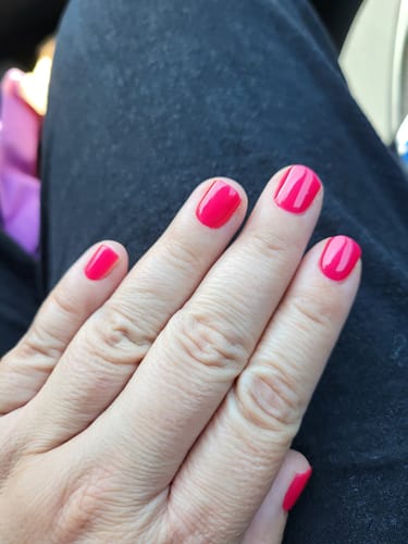 Jessica T. review of UV Gel: Flamingo Frill image 1 out of 1