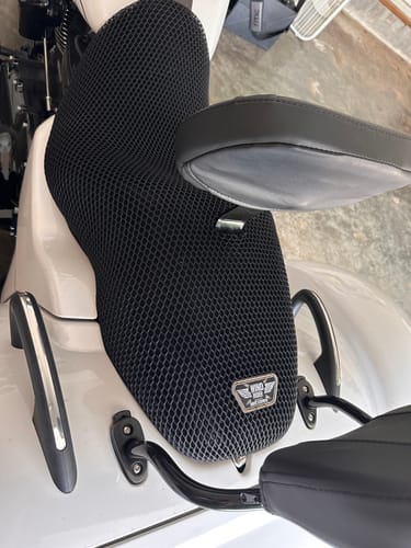 Customer photo review of Wind Rider Seat Cover