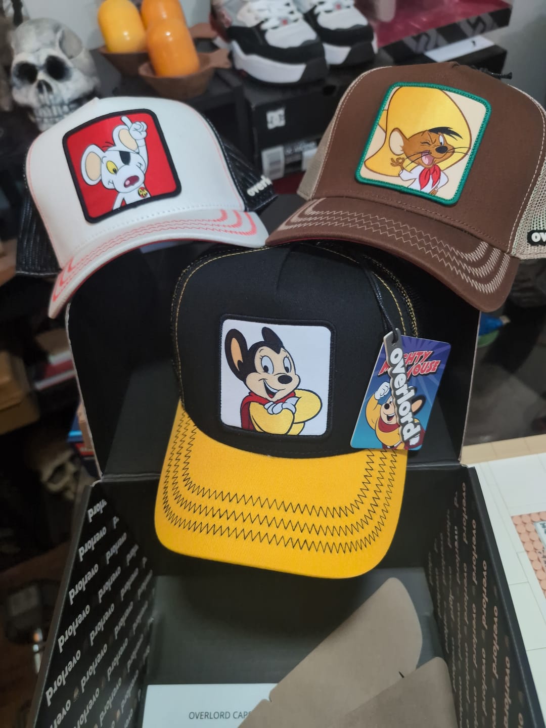 Customer photo review of OVERLORD X Danger Mouse: Danger Mouse Trucker Cap