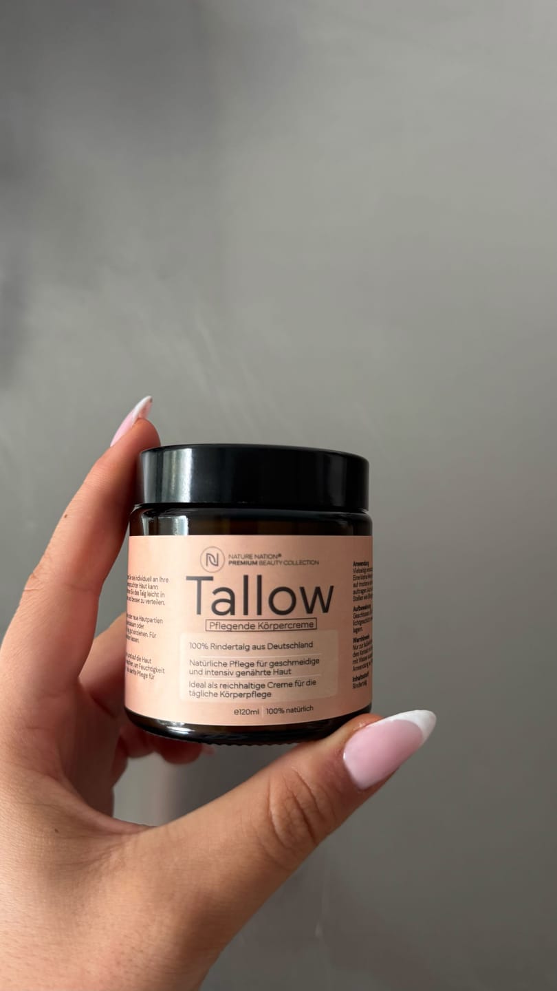 Customer photo review of Tallow Rindertalg Creme Natur – 100% natürliche Hautpflege Unparfümiert