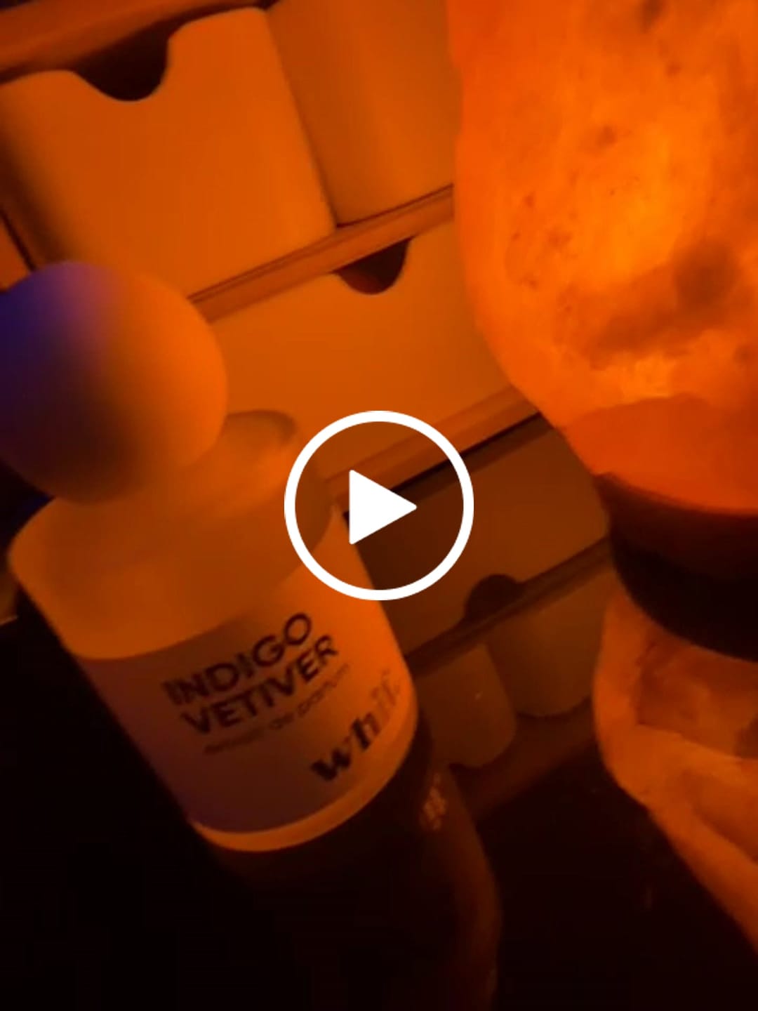 Customer video review of Indigo Vetiver