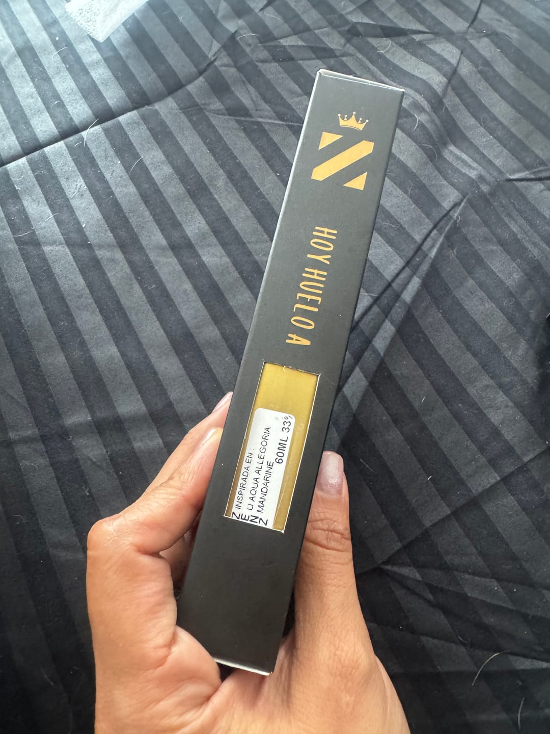 Customer photo review of Perfume Tendencia U AQUA ALLEGORIA MANDARINE BASILIC JUNIO 2025