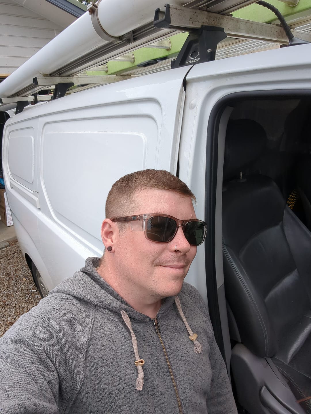 Customer photo review of Kenneth Steel Polarised Safety Glasses