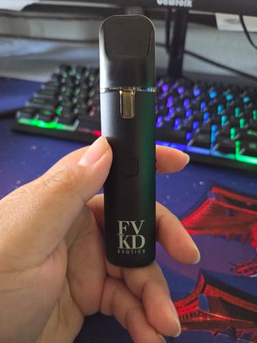 Customer photo review of FVKD EXOTICS THCA ROSIN DISPOSABLE | 3.5g.*