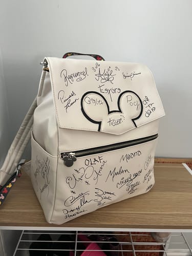 Customer photo review of Mickey Mania Classic Diaper Bag II