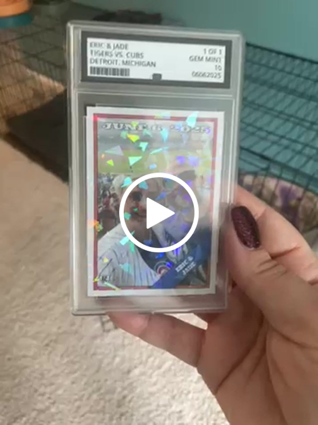Customer video review of Cracked Ice