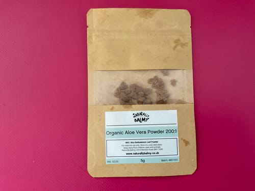 Customer photo review of Aloe Vera Powder, 200:1 (Organic)