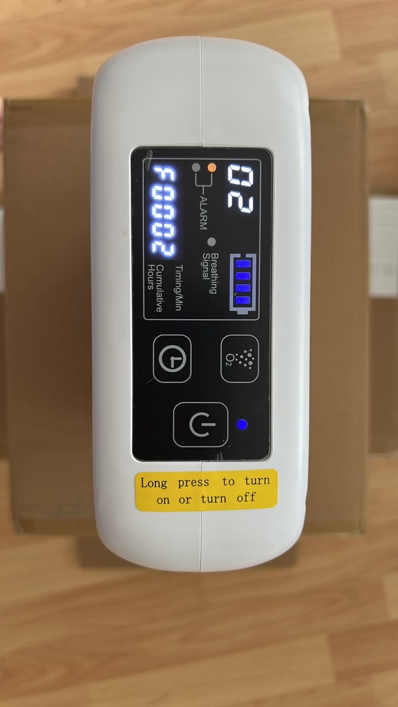 Customer photo review of VARON VP-2 Pulse Tragbarer Sauerstoff-Konzentrator mit Akku | 93% Sauerstoff, lange Batterie, CE-geprüft