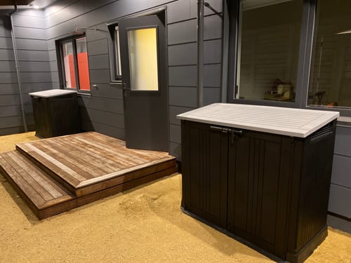 Customer photo review of Store It Out Prime - Black