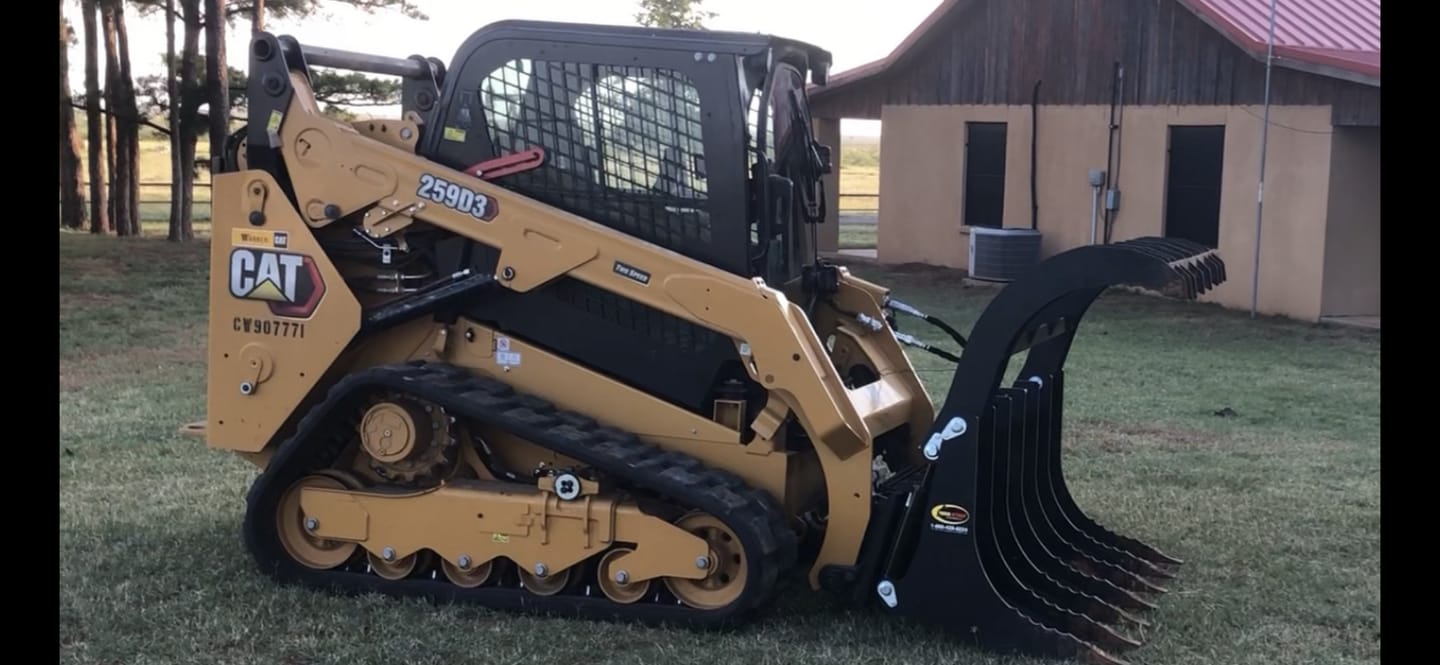 Customer photo review of Eagle Talon - Log, Brush and Rock Grapple Rake