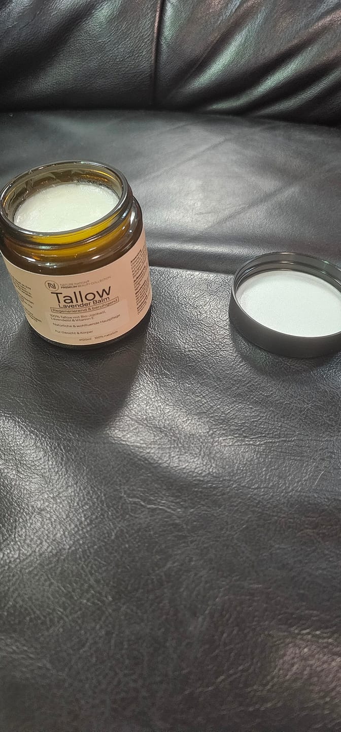 Customer photo review of Tallow Rindertalg Creme Lavendel – 100% natürliche Hautpflege Unparfümiert