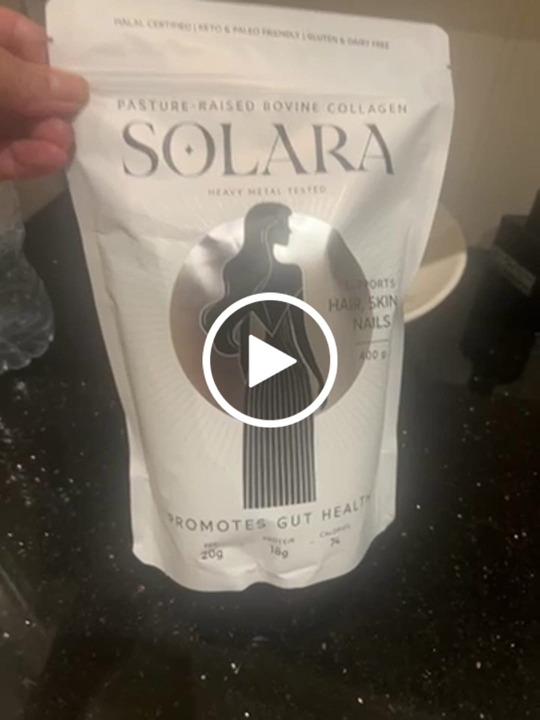 Customer video review of Solara Bovine Gelatine