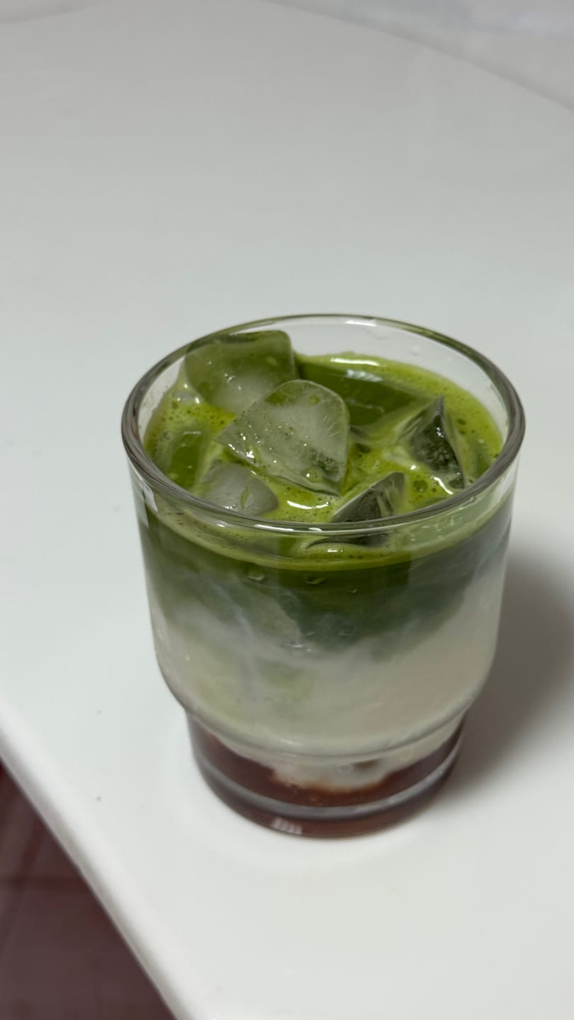 Customer photo review of Barista Premium Matcha - Omi