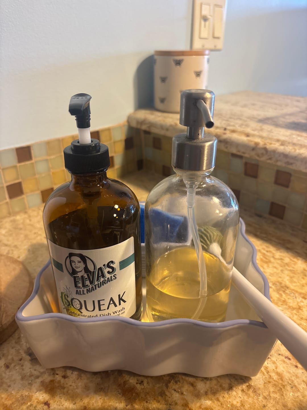 Customer photo review of SQUEAK Concentrated Dish Wash | Soapwort & Lemon Lime