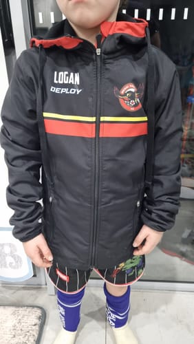 Customer photo review of Menai Hawks Q-Fleece Jacket - Youth